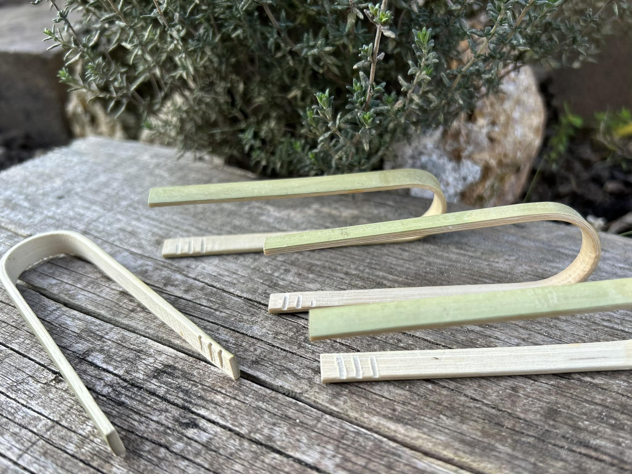 Mini pinces bambou 9cm